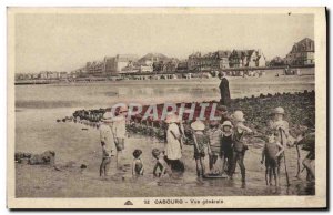 Old Postcard Cabourg Vue Generale Children