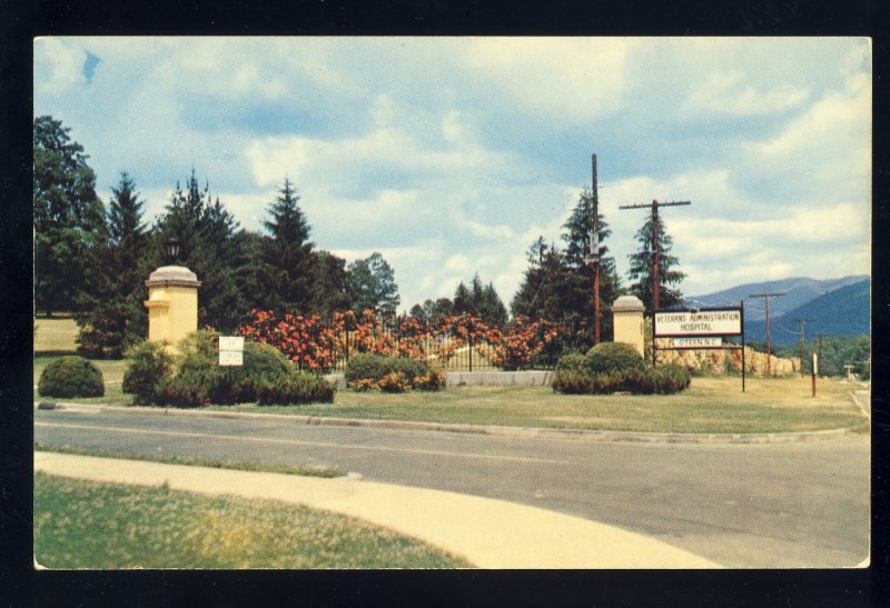 Oteen, North Carolina/NC Postcard, Entrance To Veterans Administration Hospital