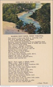 West Virginia Hawks Nest Rock