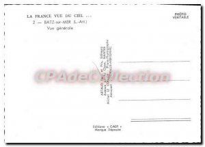 Modern Postcard Batz Sur Mer Vue Generale