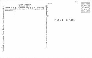 IBM School Endicott, New York Postcard