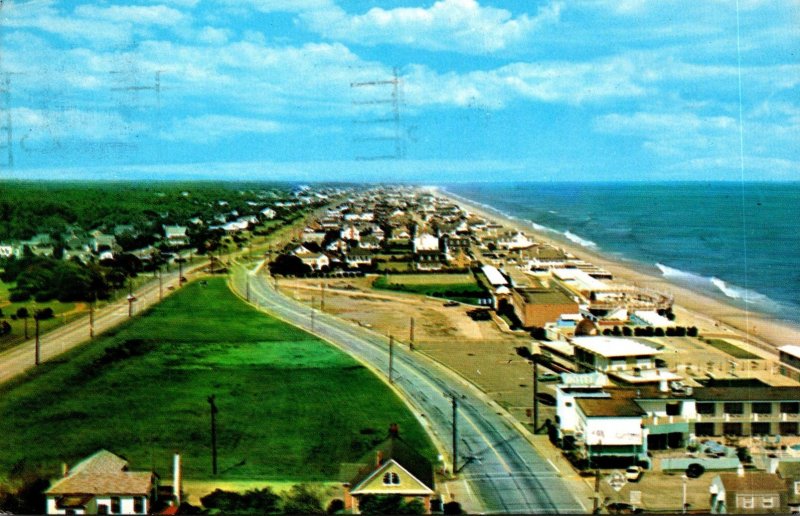 Virginia Virginia Beach Panoramic View Looking North 1971