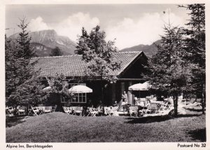 Germany Berchtasgaden The Alpine Inn Real Photo