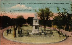 CPA UZES - Promenade de l'Esplanade - Monument Commémoratif aux (459283)