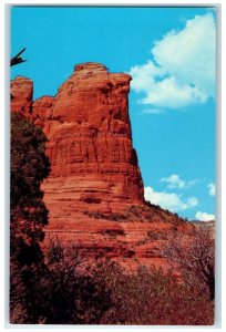 c1960's Coffee Pot Rock Scene West Sedona Arizona AZ Unposted Vintage Postcard