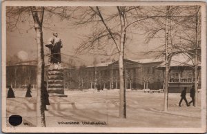 Norway Universitet Christiania Oslo Vintage RPPC C060