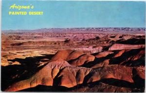 postcard Arizona's Painted Desert - posted 1966