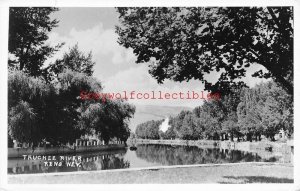 NV, Reno, Nevada, Truckee River, RPPC