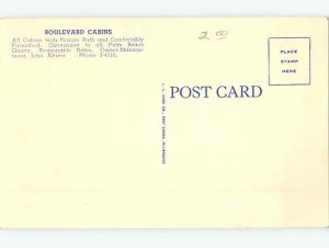 Linen CABIN SCENE West Palm Beach Florida FL AE3152@