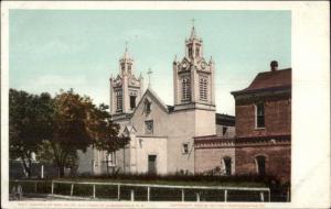 Albuquerque NM Church of San Felipe - Detroit Publishing c1910 Postcard