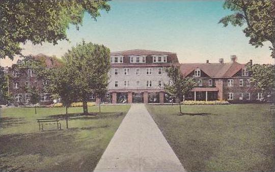 Virginia Harrisonburg Front View Of The Massanetta Springs Hotel Massanetta S...