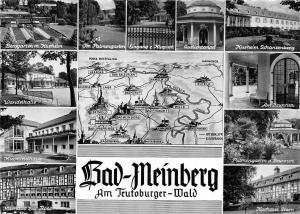 BG880 bad meinberg am teitoburger wald map   CPSM 14x9.5cm germany