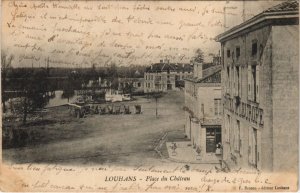 CPA LOUHANS - Place du Chateau (121806)