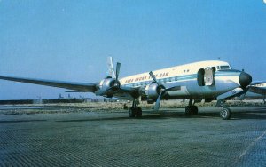 Postcard Air Viet Nam Commercial Aircraft, Douglas DC-6, Saigon, VN.        N4