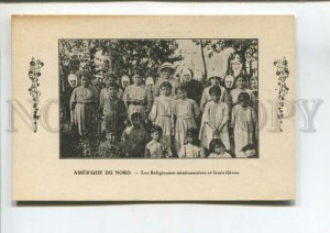 475557 North America religious mission among the Indians Vintage postcard