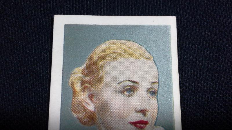 Godfrey Phillips Cigarette Card No 37 Film Favourites Gloria Stuart