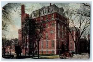 1913 Hospital Of The Good Shepherd Exterior Syracuse New York NY Posted Postcard