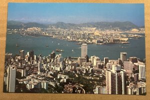 POSTCARD UNUSED - VICTORIA CITY & KOWLOON PENINSULAR, HONG KONG, CHINA