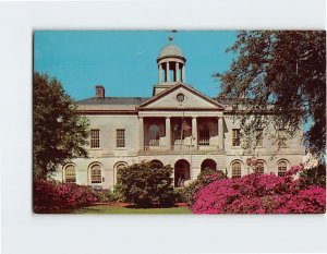 M-190965 Azalea Time in Front of US Post Office Tallahassee Florida USA