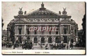 Paris Old Postcard L & # 39Opera