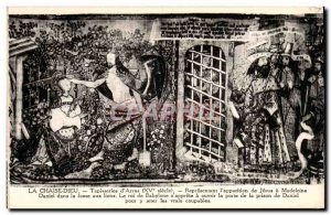 La Chaise Dieu - Tapestries & # 39Arras - Old Postcard