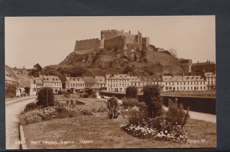 Channel Islands Postcard - Mont Orgueil Castle, Jersey   RS6204