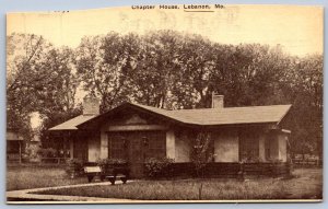 K46/ Lebanon Missouri Postcard c1910 Chapter House Building 261