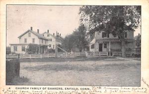 Church Family Enfield, Connecticut CT USA Shaker 1908 