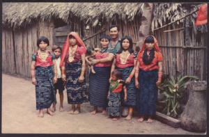 Indian Family,Panama Postcard