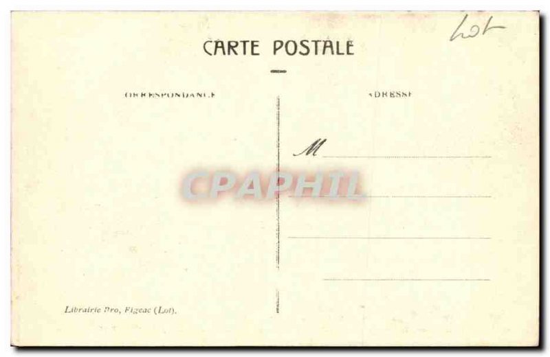 Postcard Figeac Old Chapel of Our Lady of Pity southern transept of the churc...