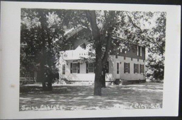 Swiss Chalet Rapid City SD RPPC