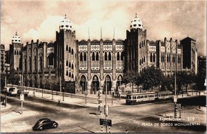 Spain Barcelona Plaza De Toros Monumental Vintage RPPC C203