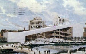 Washington Site Pavilion - Spokane Postcard