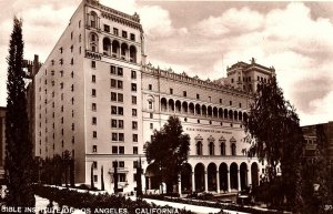 1930s LOS ANGELES CALIFORNIA BIBLE INSTITUTE OF LOS ANGELES RPPC POSTCARD P678