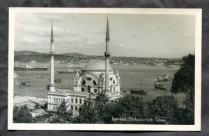 dc934 - ISTANBUL Turkey 1940s Mosque Real Photo Postcard