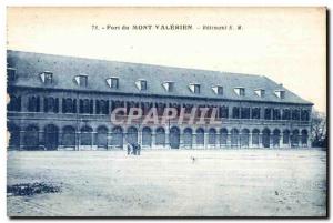 Old Postcard Fort Mont Valerien Building E M Militaria