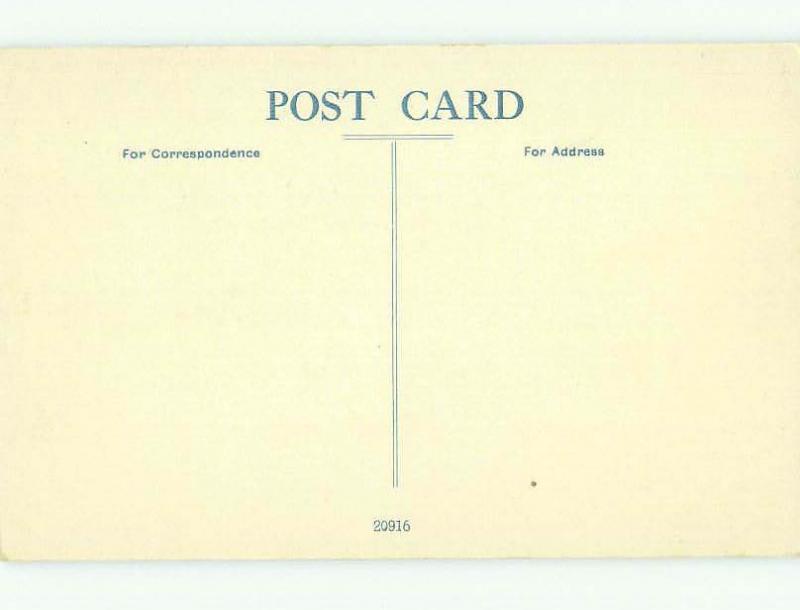 Unused Divided Back FALMOUTH HOTEL - Falmouth - Cornwall England UK hr9271