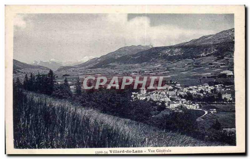 Villard de Lans - Vue Generale - Old Postcard