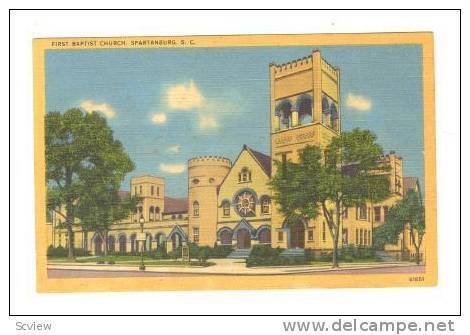 First Baptist Church, Spartanburg, South Carolina, 1930-1940s