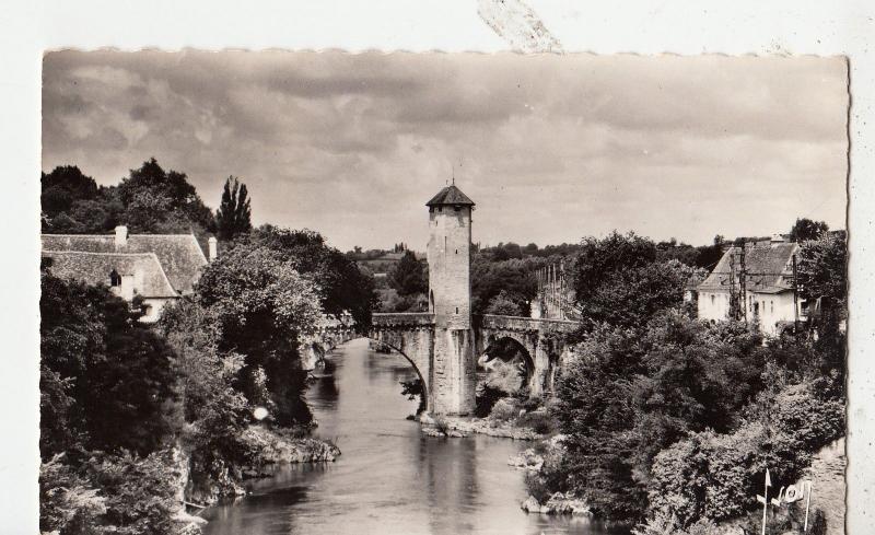 BF14232 orthez le vieux pont fortifie france  front/back image 