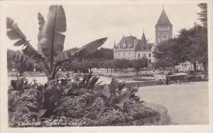 Switzerland Lausanne Ouchy Le Chateau Real Photo