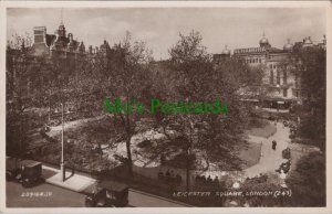 London Postcard - Leicester Square, Central London RP - RS37206