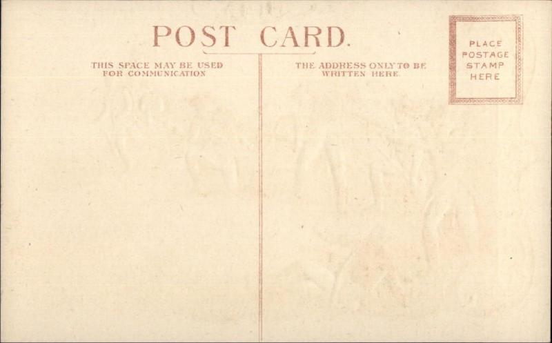 4th Fourth of July George Washington Revolutionary War Series #520 Postcard #1