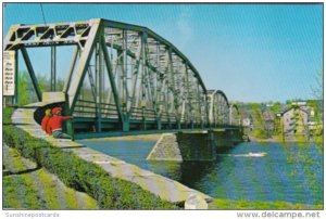 The Delaware River Bridge Upper Black Eddy & Milford Pennsylvania