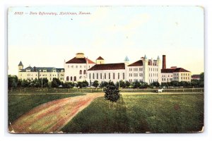 State Reformatory Hutchinson Kansas  c1910 Postcard