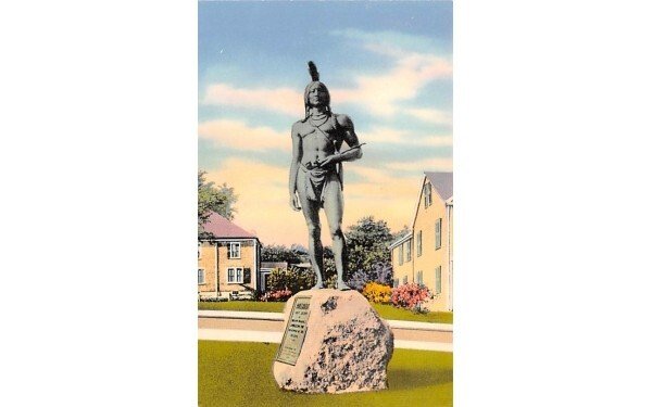 Massasoit Statue on Coles' Hill in Plymouth, Massachusetts