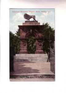 Lion, Sebastopol Monument, Pleasant St Halifax, Used 1907