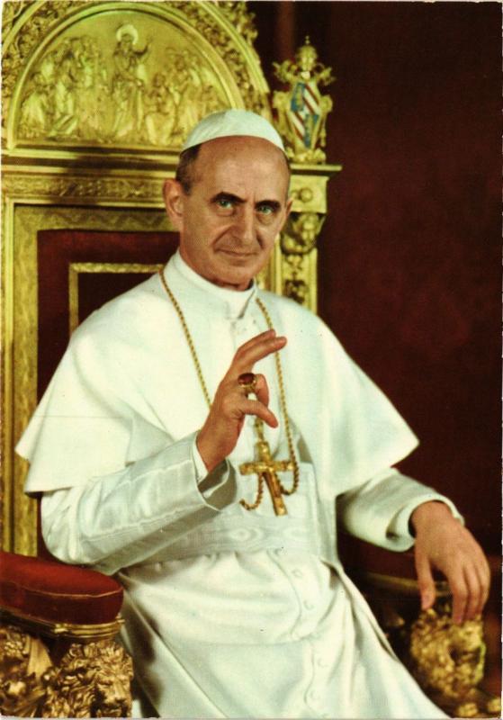 CPM CATHOLIC POPE Paulus PP VI (318354)