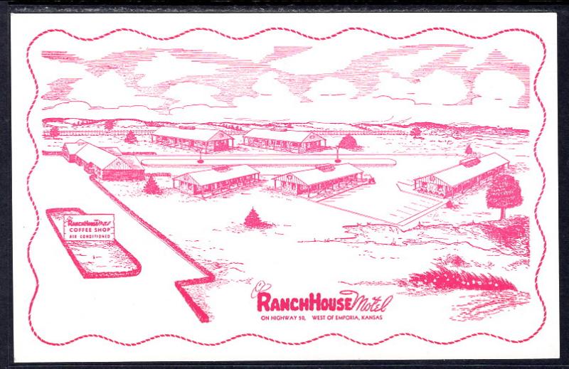 Ranch House Motel,West of Emporia,KS