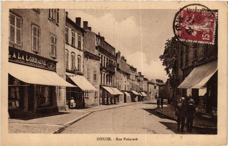 CPA AK Dieuze - Rue Poincare (651083)